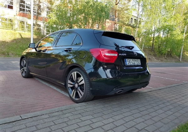 Mercedes-Benz Klasa A cena 85000 przebieg: 124000, rok produkcji 2015 z Katowice małe 106